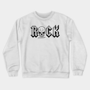 skull rock Crewneck Sweatshirt